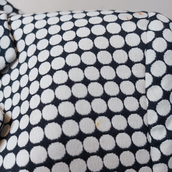 Akris Punto Black & White Sz 4 Office Career Polka Dot Blazer - Picture 11 of 16